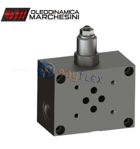 PLACA BASE NG6 ACERO  C/VÁLV. LIMITADORA OM