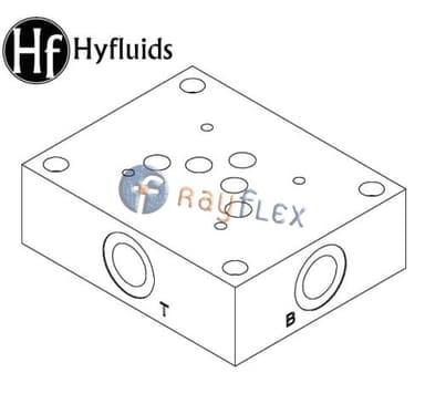 PLACA BASE NG-10 S/VÁLV. LIMITADORA