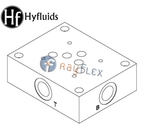 PLACA BASE NG-10 S/VÁLV. LIMITADORA