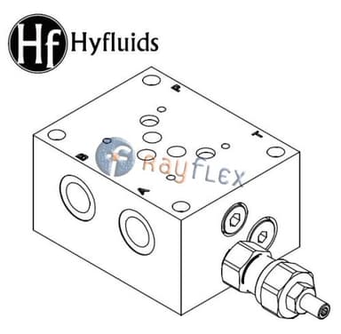 PLACA BASE ALUMINIO NG10 C/VÁLV. LIMITADORA