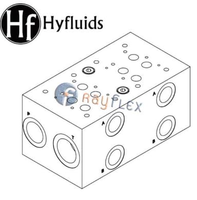 BLOQUE ACERO NG-16  2 EST. S/VÁLV. LIMITADORA