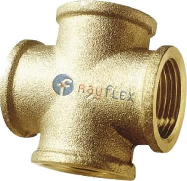 ADAPTADOR LATÓN CRUZ