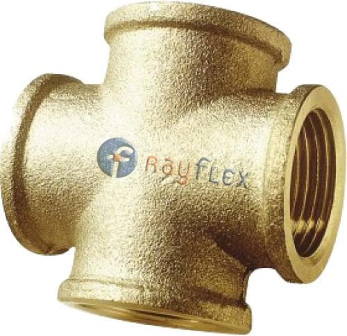 ADAPTADOR LATÓN CRUZ