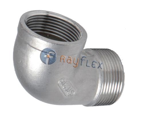 ADAPTADOR INOXIDABLE CURVA 90°