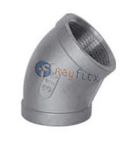 ADAPTADOR INOXIDABLE CURVA 45°