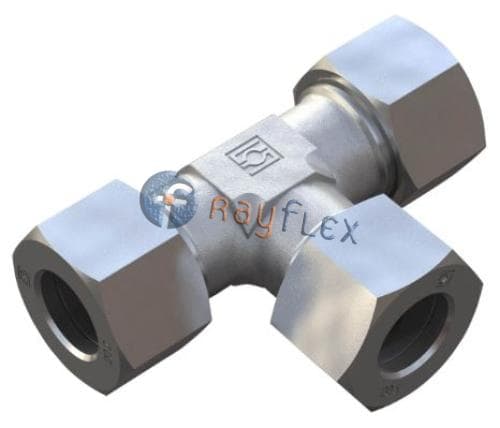 RACOR "T" TUBO - TUBO - TUBO