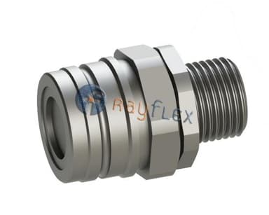 ENCH. RÁPIDO MACHO VÁLVULA DE FRENADO