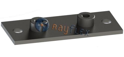 PLACA INFERIOR LARGA C/TALADROS ESTÁNDAR