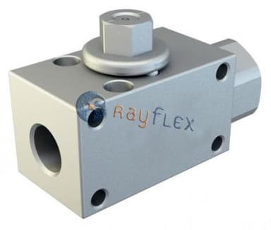 VÁLVULA DE BOLA 2 VÍAS P/MARTILLO