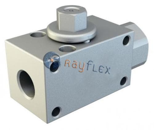 VÁLVULA DE BOLA 2 VÍAS P/MARTILLO