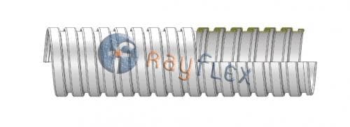 TUBO METÁLICO ENGATILLADO INOX