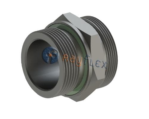 RACOR RECTO DIN 2353 INOX