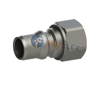 ENCH. RÁPIDO MACHO SIN VÁLV. ISO 7241-B INOX