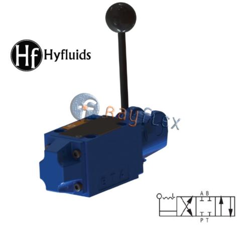 VÁLV. MAN. 4/3 C/ENCLAV. HYFLUIDS CORREDERA "E" 