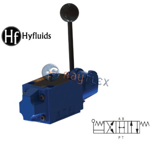 VÁLV. MAN. 4/3 RET. MUELLE HYFLUIDS CORREDERA "H"