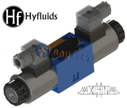 ELECTROVÁLVULA  4/3 HYFLUIDS CORREDERA "J"