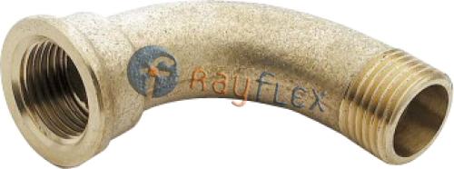 ADAPTADOR LATÓN CURVA 90° M - H