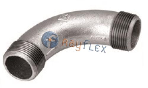 ADAPTADOR GALVANIZADO CURVA 90° M - M