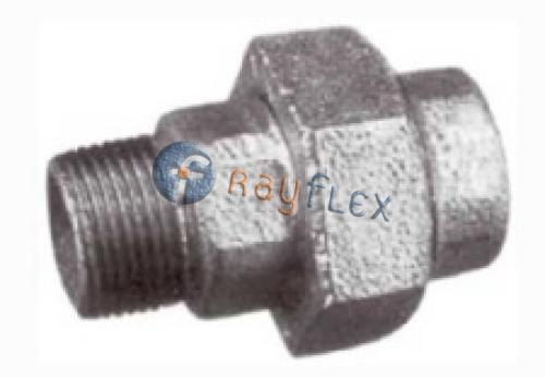 ENLACE 3 PIEZAS ASIENTO CÓNICO M - H GALVANIZADO