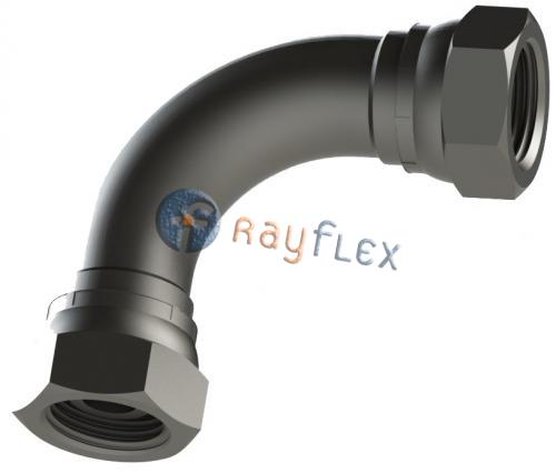 CURVA ACCESORABLE 90° HEMBRA GIRAT. A HEMBRA GIRAT