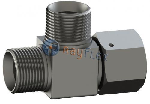 TE CUADRADA MACHO FIJO MACHO FIJO TUERCA LATERAL