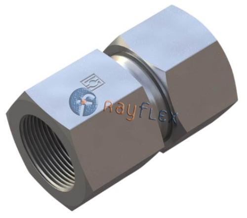 RACOR RECTO TUBO - HEMBRA BSPP