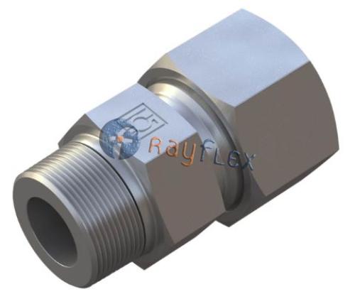 RACOR RECTO TUBO - MACHO BSPT