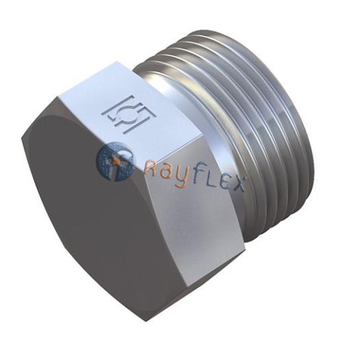 TAPÓN MACHO HEXAGONAL CON CONO