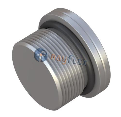 TAPÓN MACHO MÉTRICO ALLEN C/CABEZA Y JUNTA