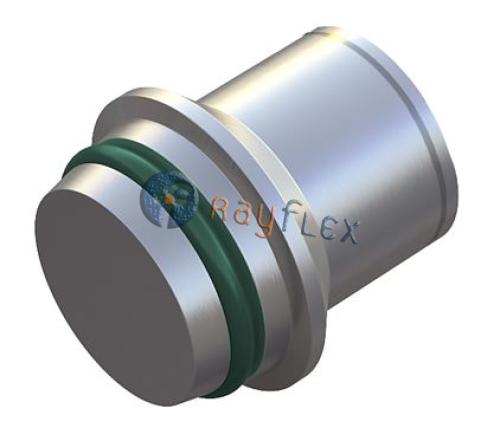 TAPÓN HEMBRA CONO CON JUNTA CUERPO