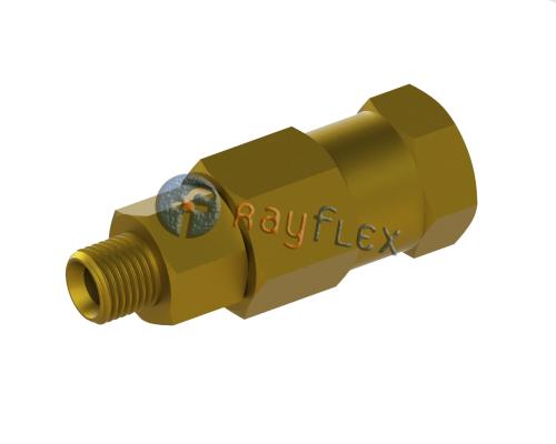 ENLACE GIRATORIO LATÓN MACHO-HEMBRA REFORZADO