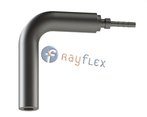 ESPIGA LISA 90° CON CASQUILLO