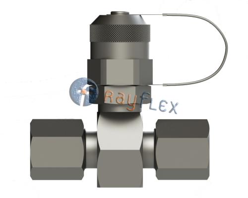 UNIÓN T CON TOMA PRESIÓN