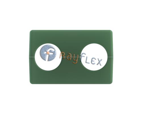 ABRAZADERA POLIPROPILENO DOBLE