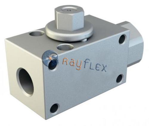 VÁLVULA DE BOLA 2 VÍAS P/MARTILLO