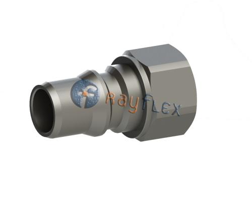 ENCH. RÁPIDO MACHO SIN VÁLV. ISO 7241-B INOX